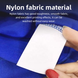 RFID Wash Care UHF Nylon Fabric Waterproof Textile Laundry Label