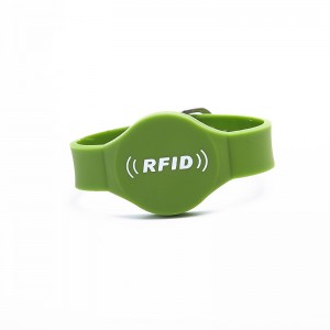 Waterproof Chip NFC RFID 125khz 13.56mhz Silicone Wristband