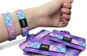 Reusable Elastic Fabric Bracelets NFC RFID wristbands
