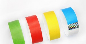 wholesale Printable waterproof event paper bracelet wristbands