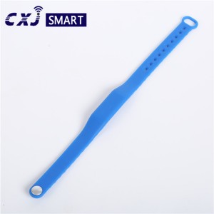 waterproof custom silicone NFC bracelet for children