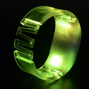 Party Concert Remote Control silicone LED Bracelet Wristband