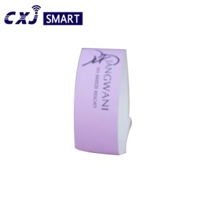 Custom Print pvc Paper RFID nfc Wristband bracelets