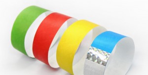 wholesale Printable waterproof event paper bracelet wristbands