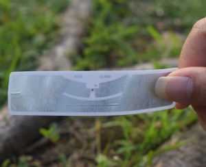 UHF RFID sticker for Vehicle Windshield ALN 9654 Parking System