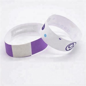 medical use NFC paper wristband for patient identification