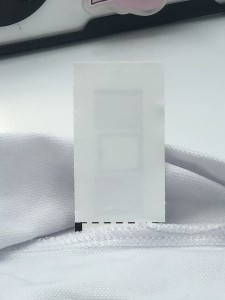 UHF RFID Wash Care Nylon Fabric Waterproof Laundry Label