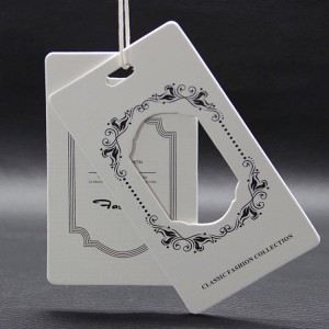 Customized Printing Sticker Clothes UHF RFID Price Paper Hang Tag