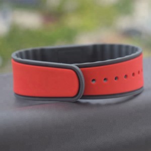 Adjustable waterproof rfid price silicone wristband