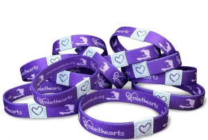 RFID NFC Fabric Woven Elastic Wristband Polyester Bracelet