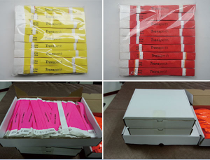 pvc Paper RFID Wristband Ultralight Ev1 NFC bracelet