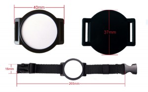13.56mhz nylon woven nfc bracelet 213 RFID nfc chip wristband