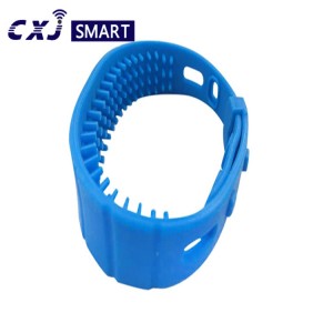 waterproof custom silicone NFC bracelet for children