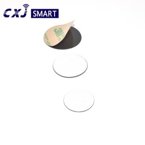 RFID N-tag215 N-tag213 Hard PVC Blank on metal NFC sticker