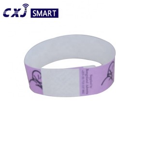 NFC pvc paper ticket RFID identification bracelet