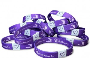 Reusable Elastic Fabric Bracelets NFC RFID wristbands