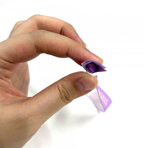 NFC RFID Fabric Woven Cloth Wristbands Bracelet for events party