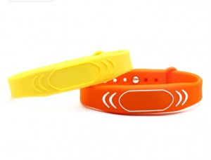 13.56MHz Silicone Writable Activity RFID NFC Bracelet Wristband