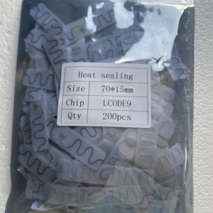 UHF RFID Washable Fabric Laundry Tag barcode Garment Labels