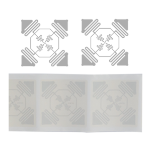 3D Antenna UHF RFID Passive Square Adhesive Sticker H47 label