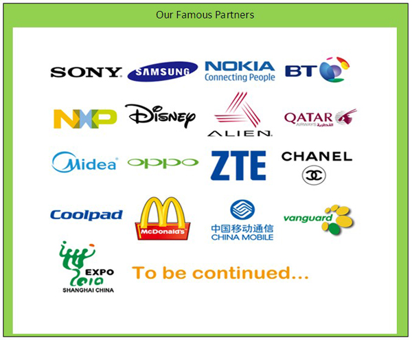 round NFC logo tag with QR code