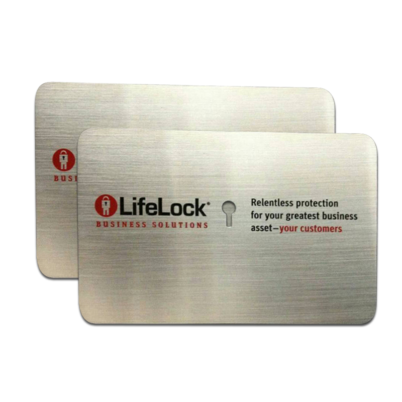 Custom Metal Card Factory - Customized stainless steel metal visiting card metal business card – Chuangxinji detail pictures