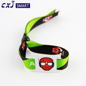 Music festival ticket nfc bracelet