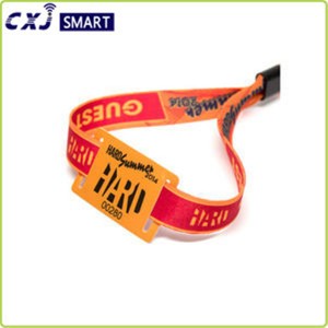 Music festival ticket nfc bracelet