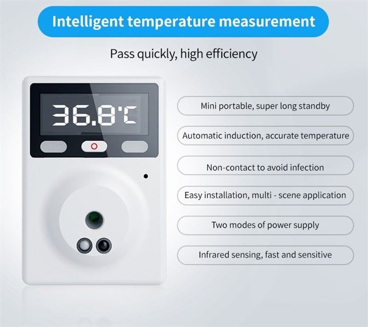 100% Original Vip Card - Non-contact Automatic Thermometer AX-K1 – Chuangxinji detail pictures