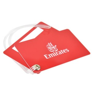 Custom airlines plastic PVC Luggage Hang bag Tag Travel baggage tag