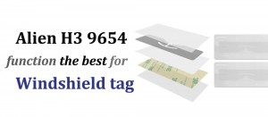 Alien H3 UHF RFID sticker